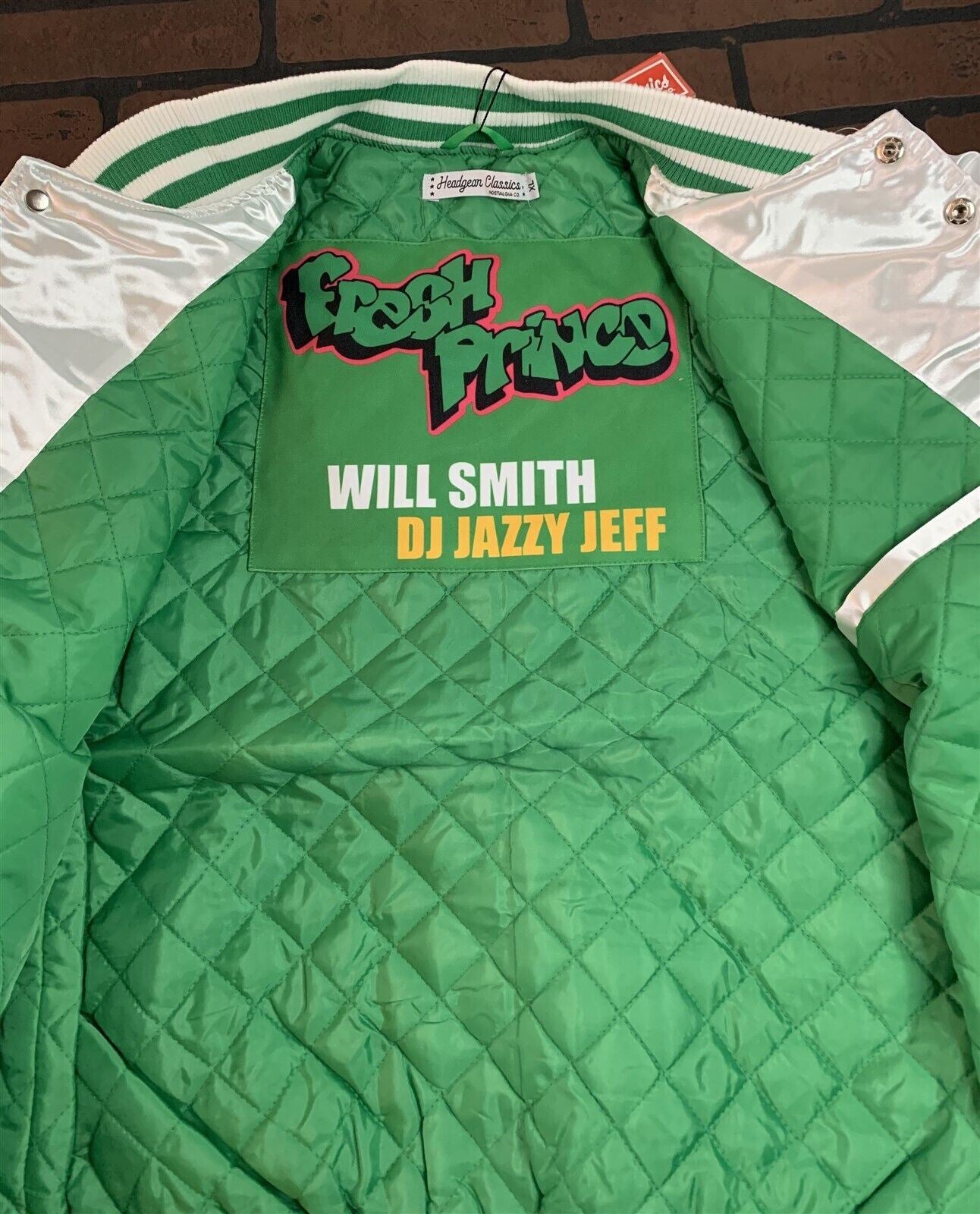 FRESH PRINCE OF BEL-AIR Headgear Classics White Streetwear Jacket
