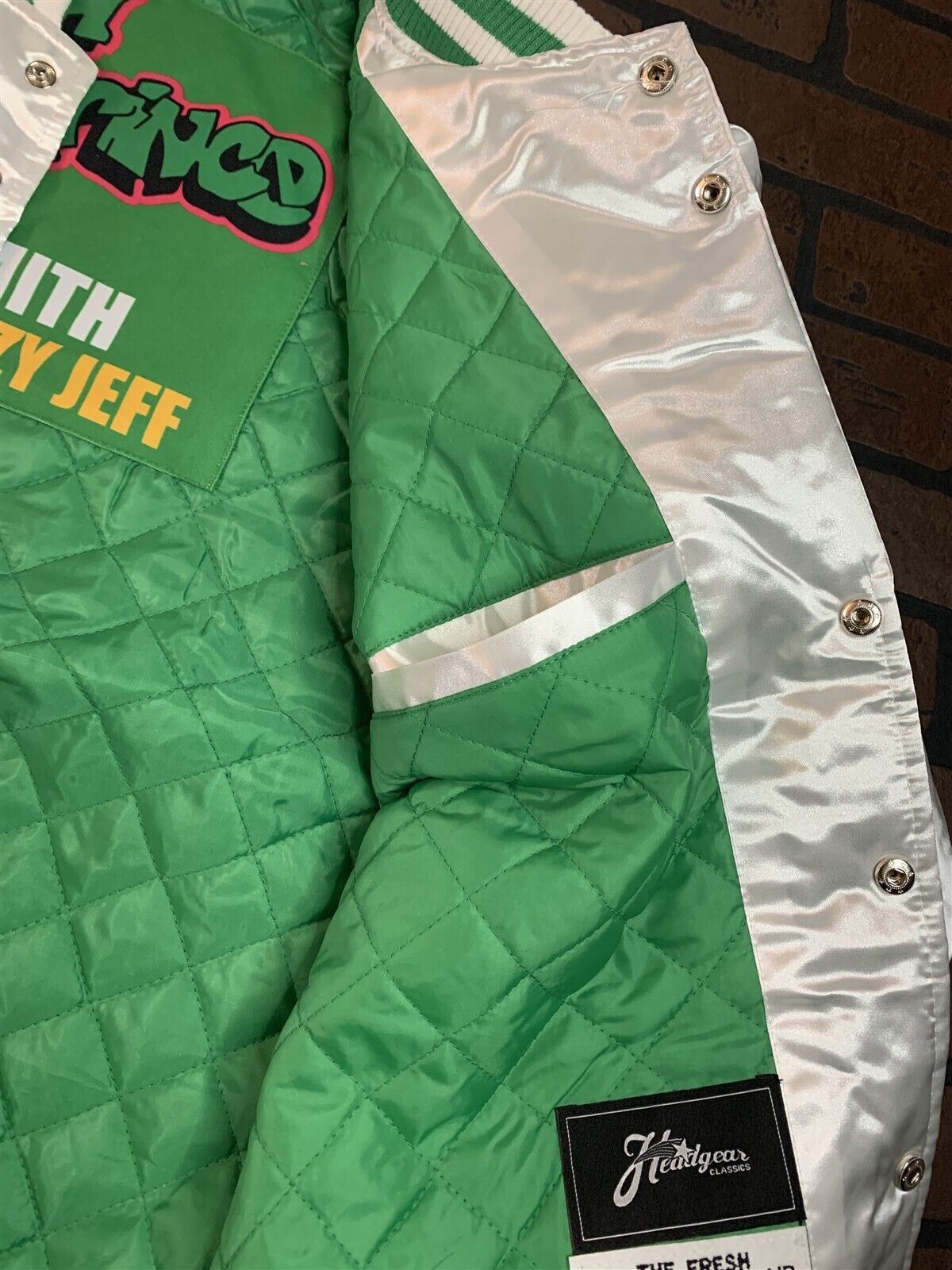 FRESH PRINCE OF BEL-AIR Headgear Classics White Streetwear Jacket