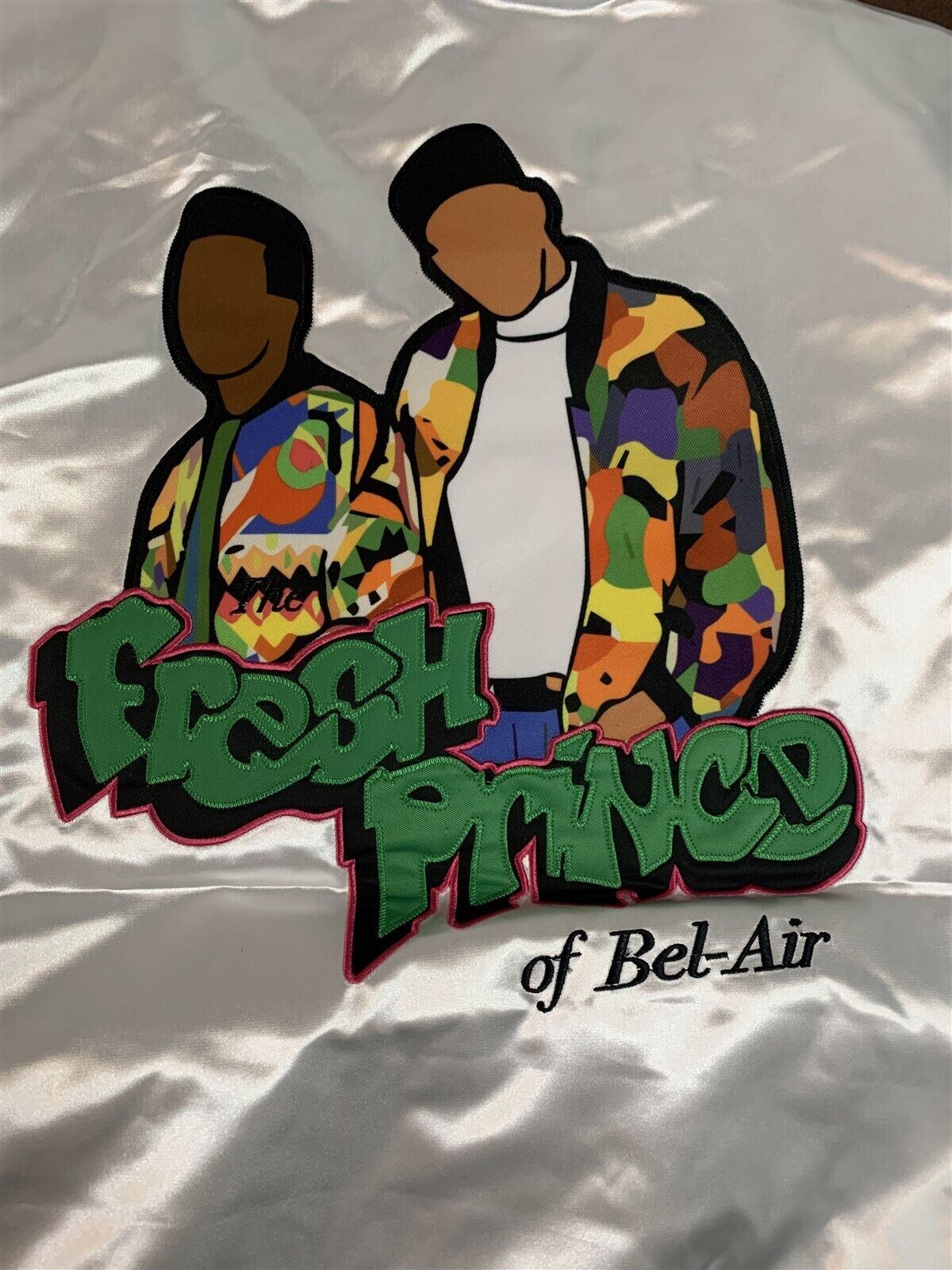 FRESH PRINCE OF BEL-AIR Headgear Classics White Streetwear Jacket