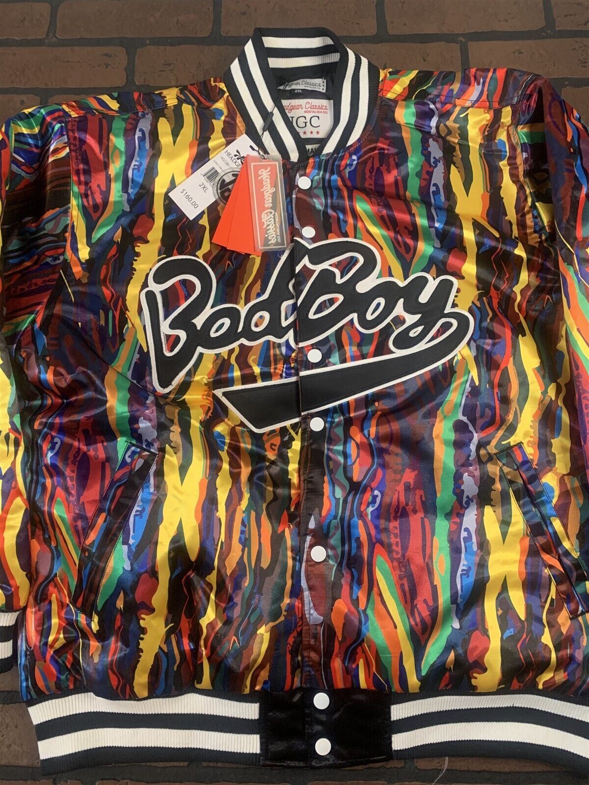 BAD BOY BIGGIE SMALLS Headgear Classics Streetwear Jacket