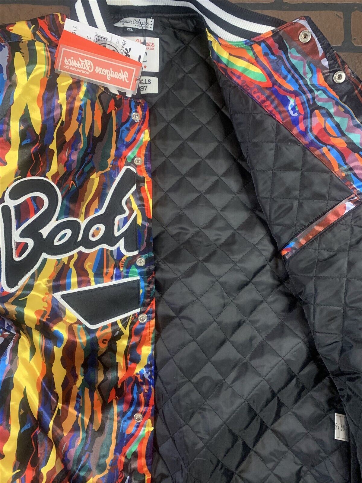 BAD BOY BIGGIE SMALLS Headgear Classics Streetwear Jacket