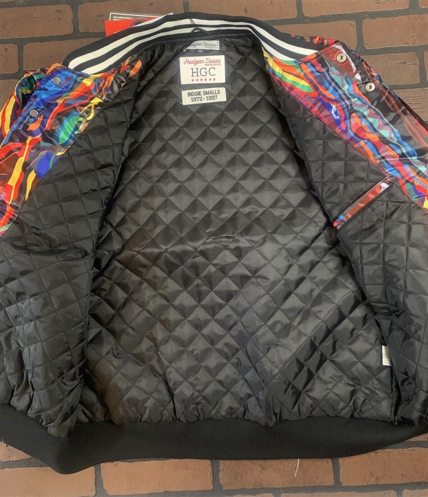 BAD BOY BIGGIE SMALLS Headgear Classics Streetwear Jacket