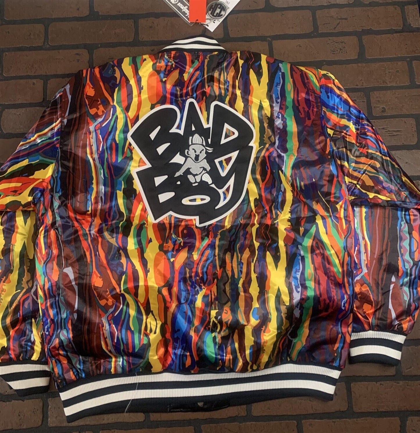 BAD BOY BIGGIE SMALLS Headgear Classics Streetwear Jacket