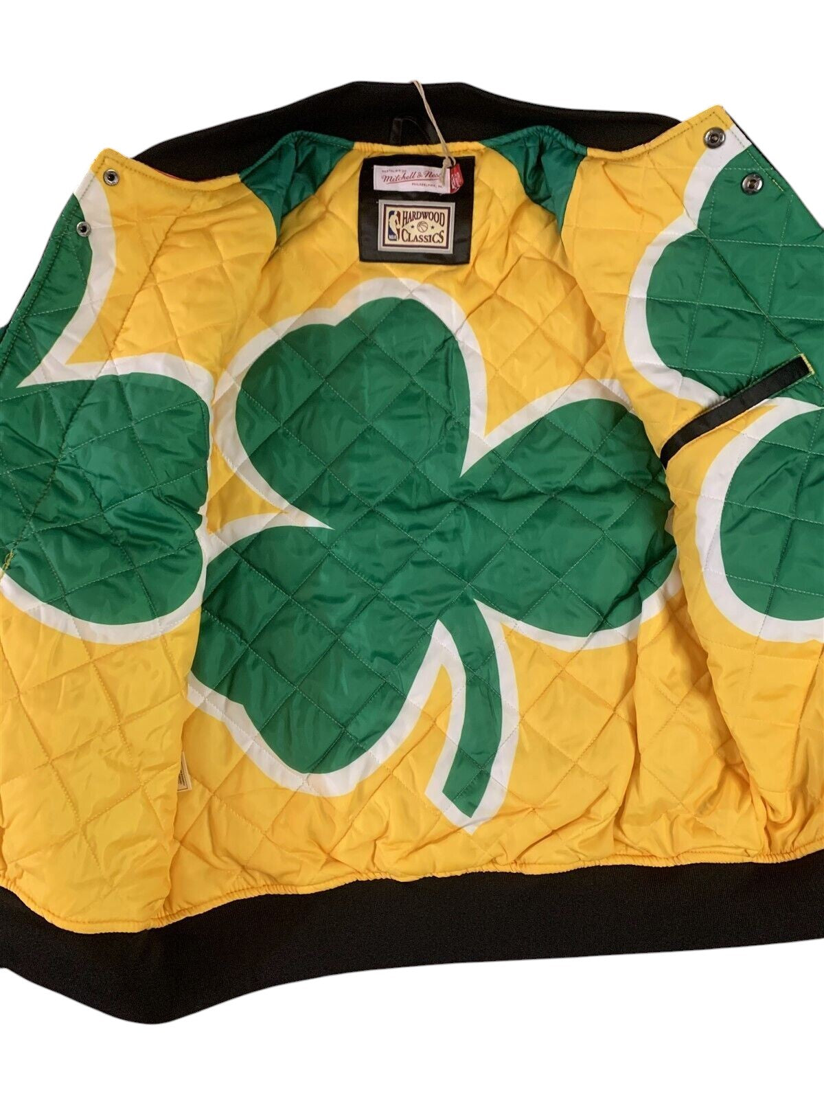 BOSTON CELTICS Mitchell & Ness Special Script Heavyweight Jacket L
