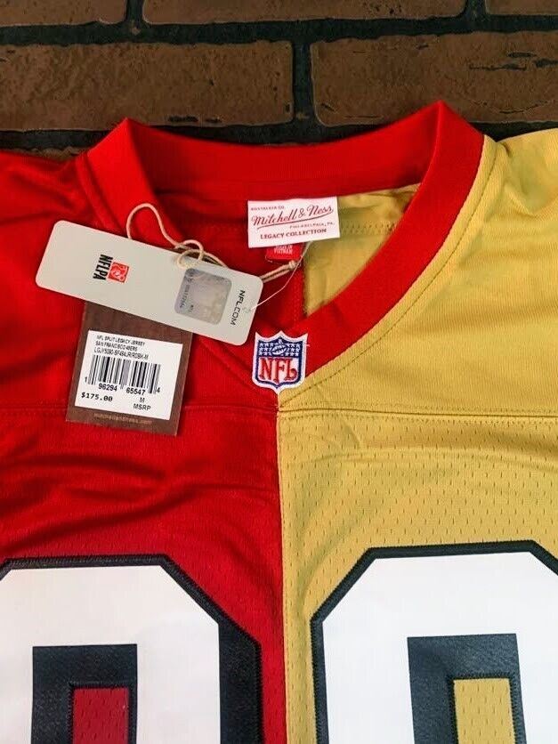 JERRY RICE 1994 Mitchell & Ness Split Legacy Football Jersey