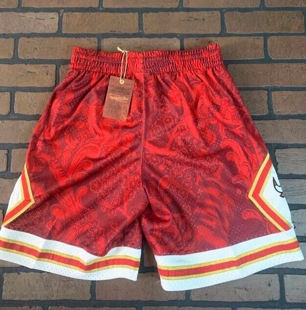 CHICAGO BULLS Mitchell & Ness Swingman CNY 4.0 Basketball Shorts
