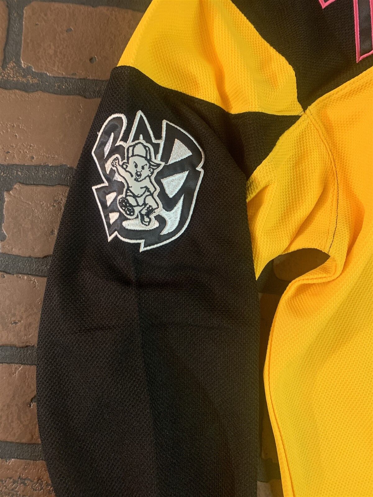 BADBOY Headgear Classics Hockey Yellow Jersey