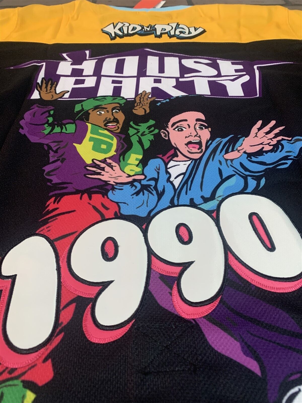 KID 'N' PLAY HOUSE PARTY Headgear Classics Yellow Hockey Jersey