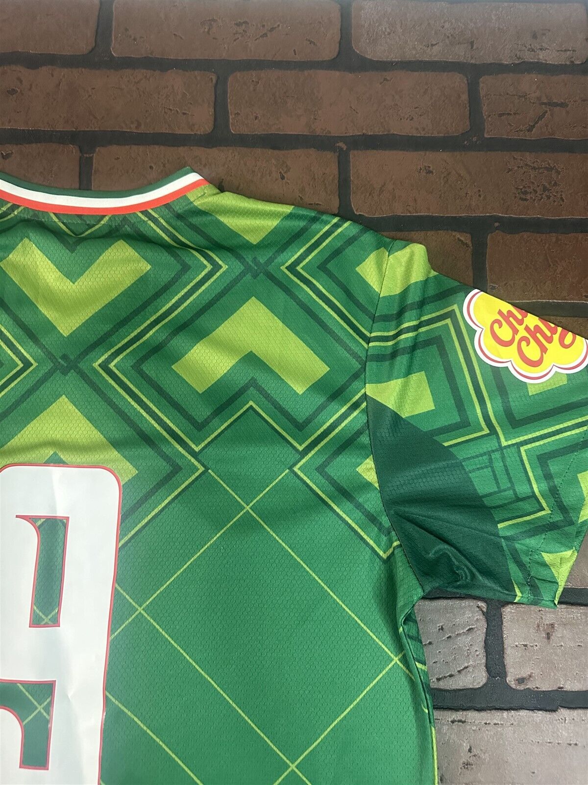 MEXICO 1990 World Cup National Team Headgear Classics Soccer Jersey