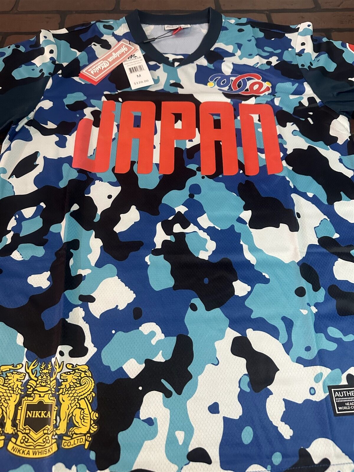 JAPAN 1990 World Cup National Team Headgear Classics Soccer Jersey