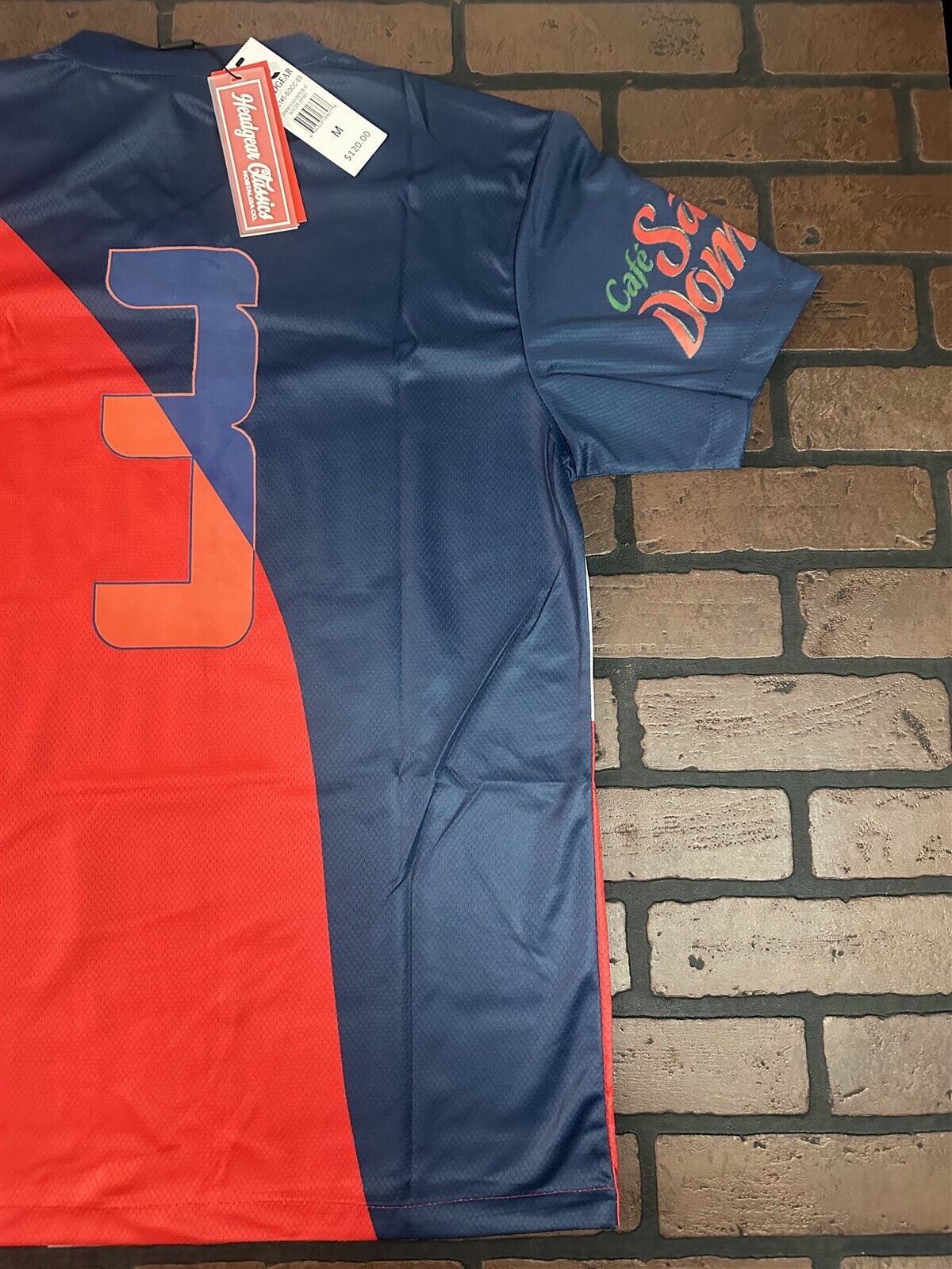 DOMINICAN REPUBLIC 1990 World Cup Team Headgear Classics Soccer Jersey