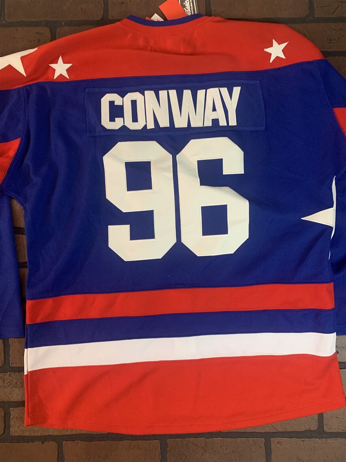 MIGHTY DUCKS (Conway) Headgear Classics Hockey Red Jersey