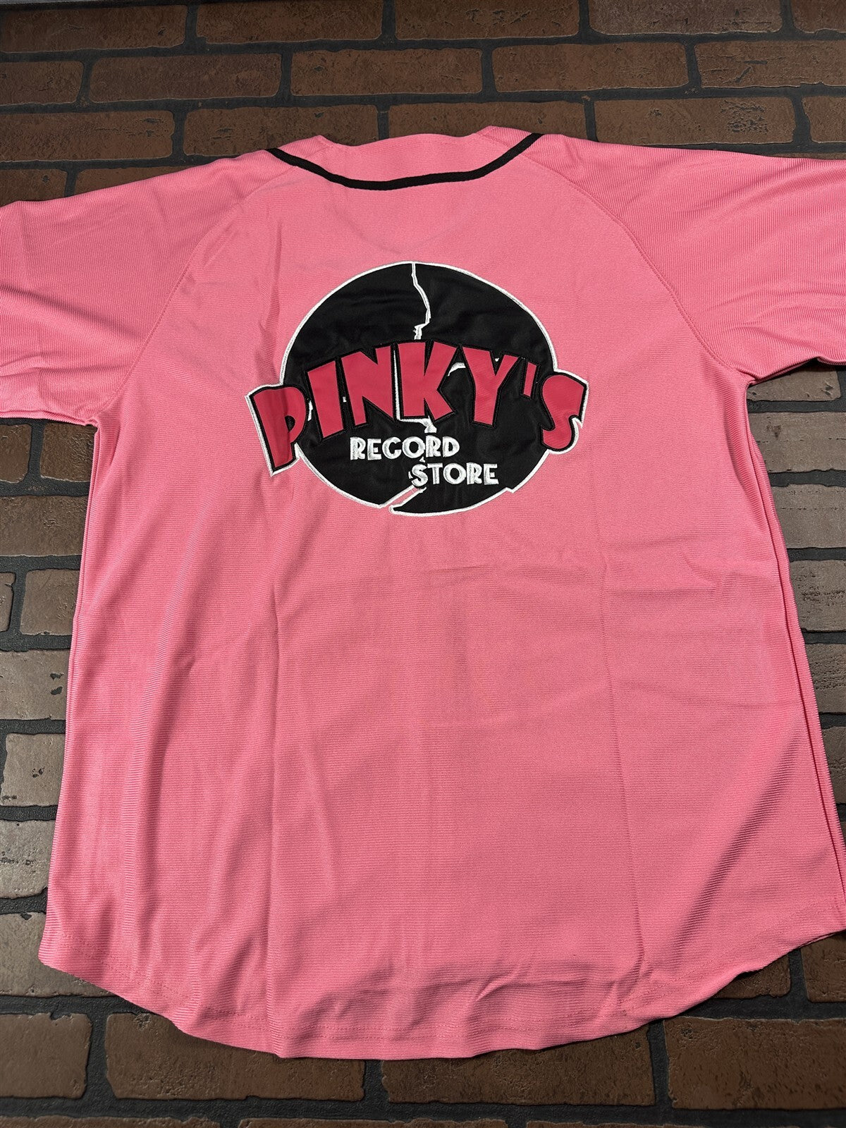 PINKY'S Day Day Headgear Classics Pink Baseball Jersey