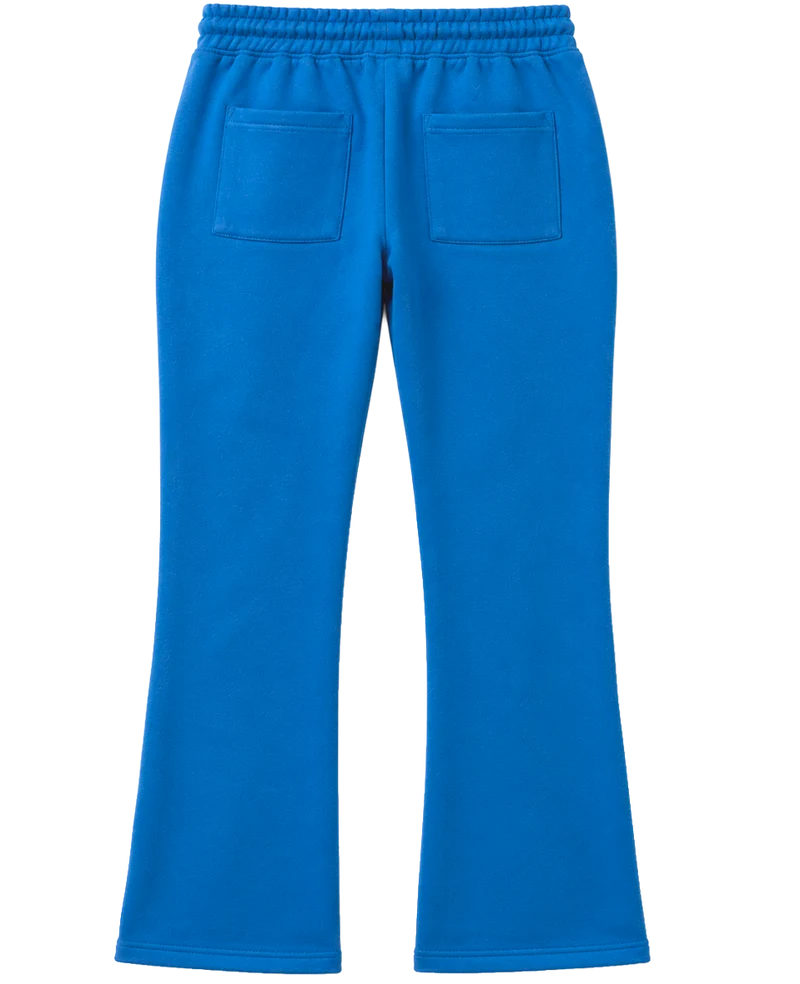 Light Blue Flame Sweatpants