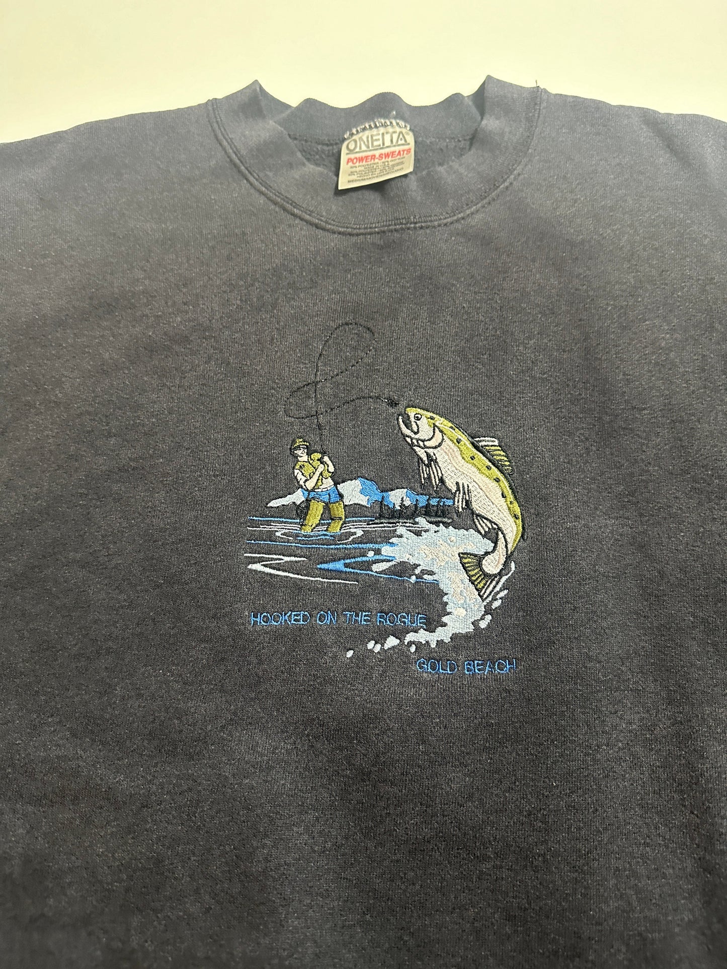 Vintage Fishing Sweat Shirt