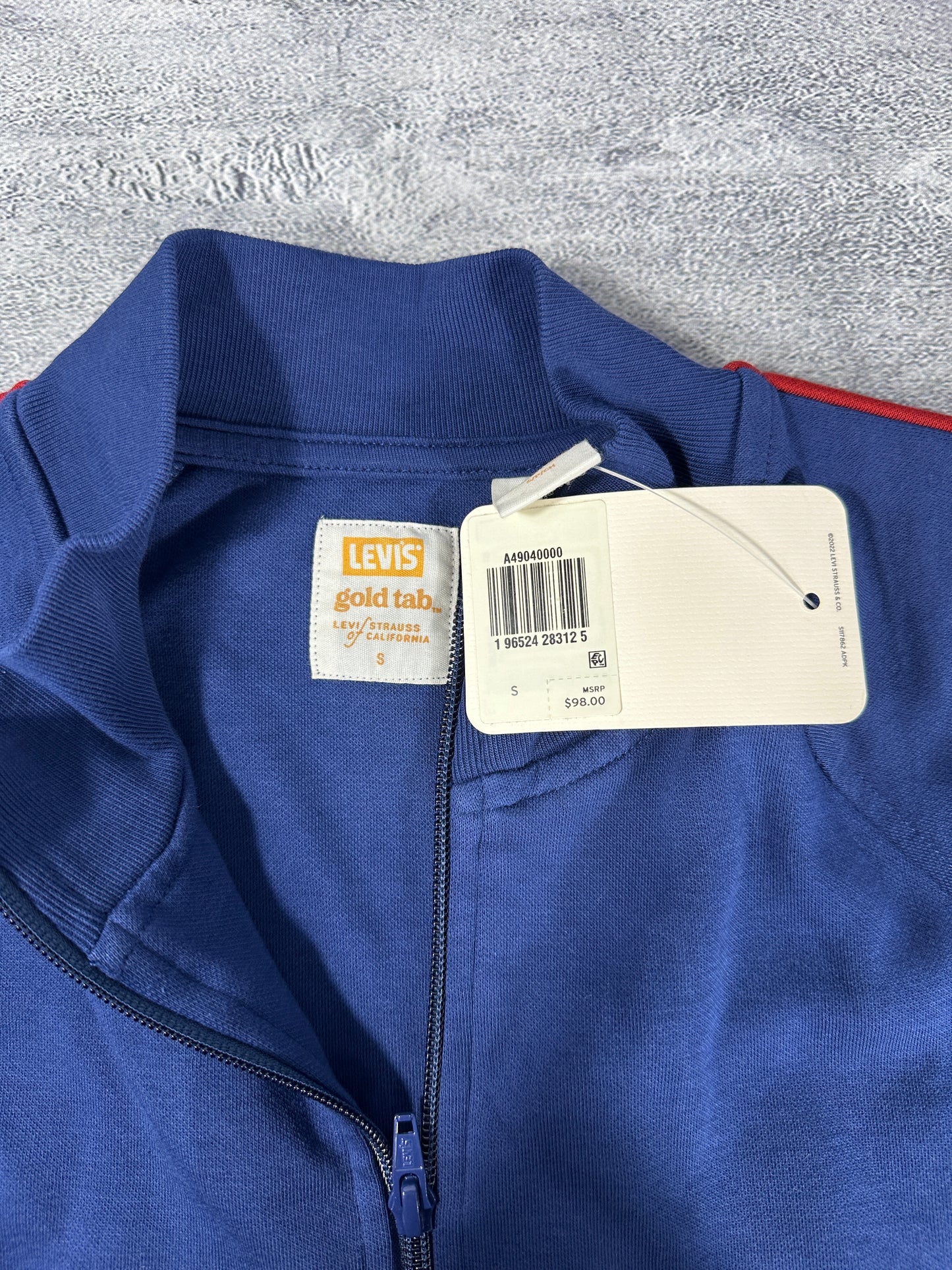 Levi’s Gold Tab Off Court Blue Track Jacket