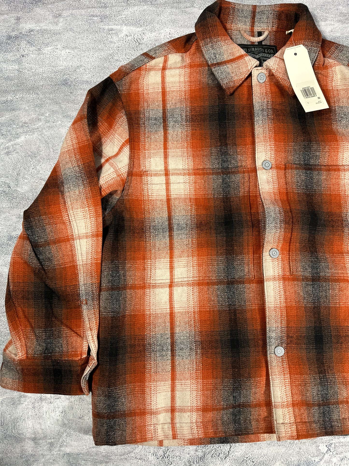 Levi’s Plaid Wool Portola Jacket
