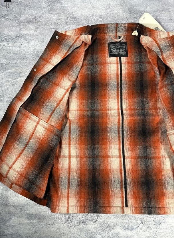 Levi’s Plaid Wool Portola Jacket