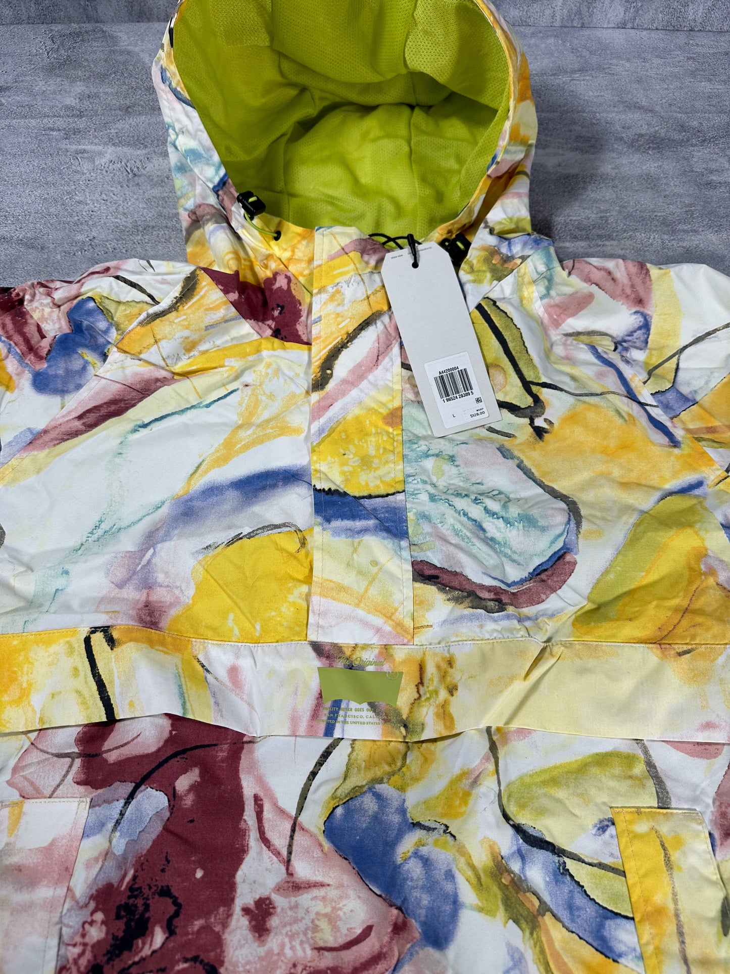 Levi's Stockton Anorak 1/2 Zip Wind Breaker