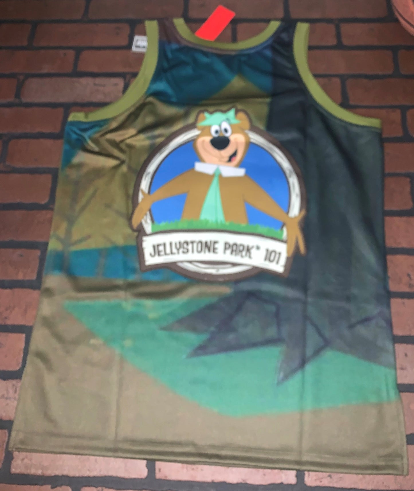 YOGI BEAR JELLYSTONE PARK Headgear Classics Basketball Jersey