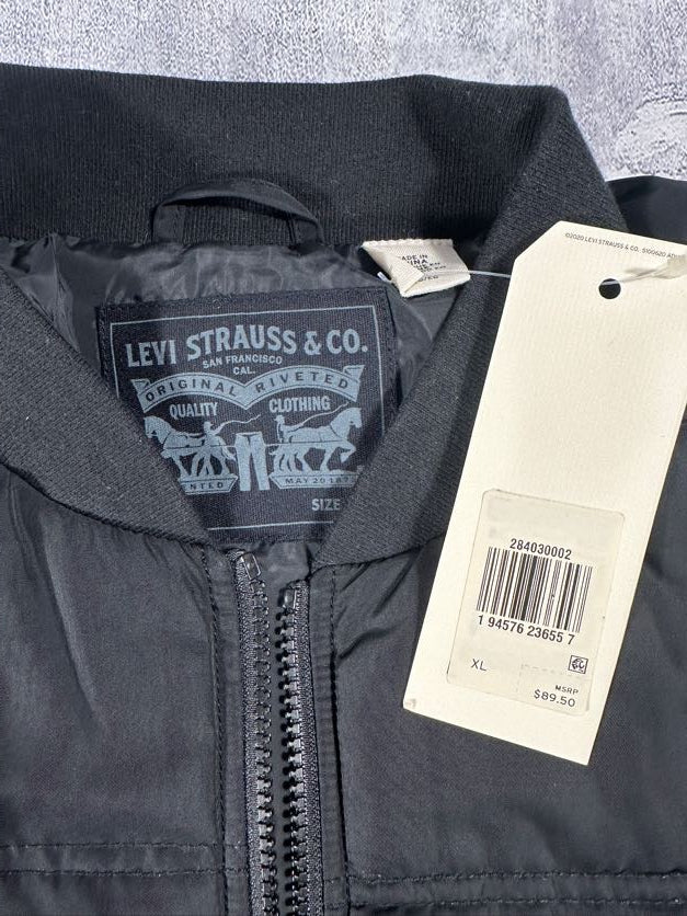 Levi's Light Weight Black Puffer Jacket
