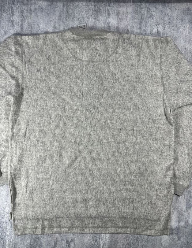 Pro Edge Soft Plain Gray Sweatshirt