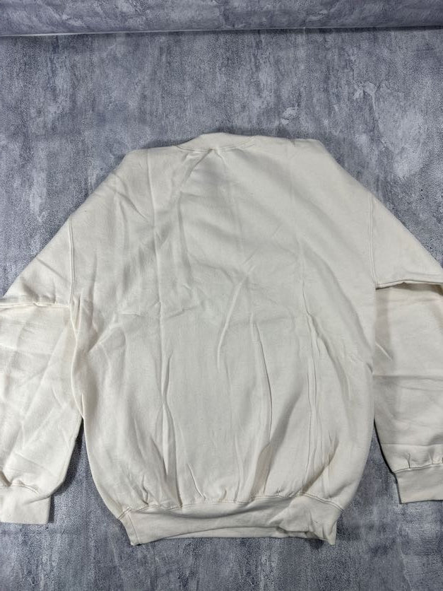 Vintage White Nature Sweatshirt