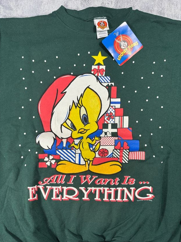 Tweedy-Bird Vintage Christmas Sweatshirt