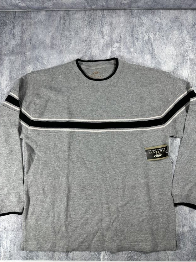 Striped Gray/Blue Vintage Knights Athletics Sweatshirt