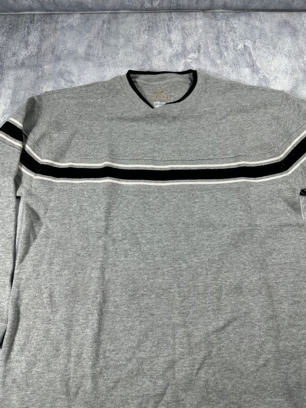 Striped Gray/Blue Vintage Knights Athletics Sweatshirt