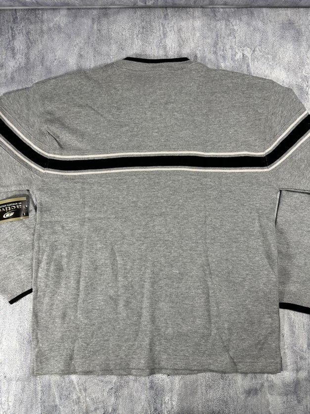 Striped Gray/Blue Vintage Knights Athletics Sweatshirt