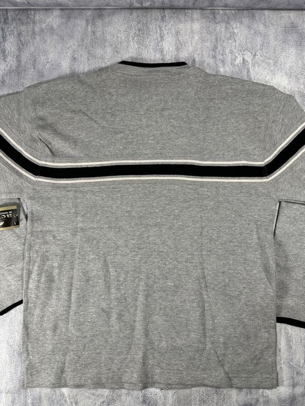 Striped Gray/Blue Vintage Knights Athletics Sweatshirt