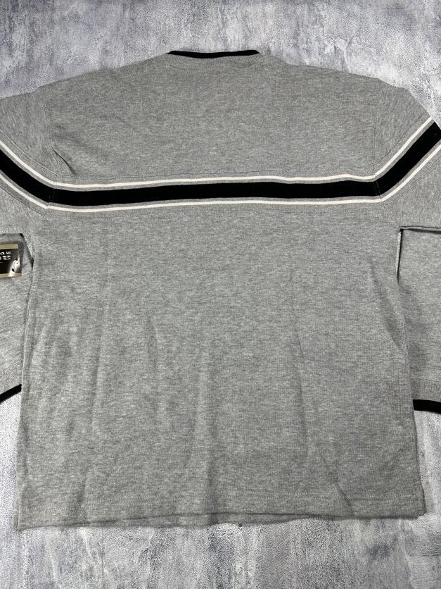 Striped Gray/Blue Vintage Knights Athletics Sweatshirt