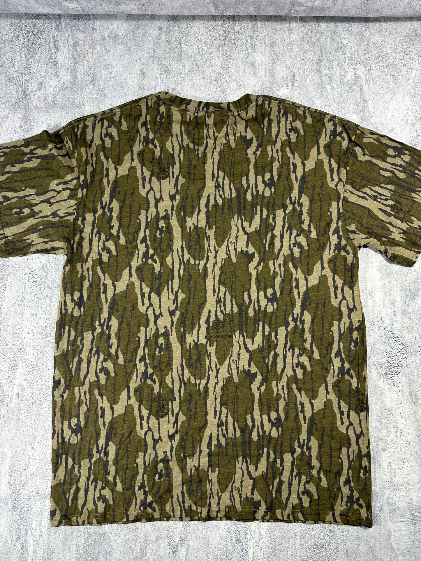 Mossy Oak Original Bottom Lands Camouflage Short Sleeve Shirt