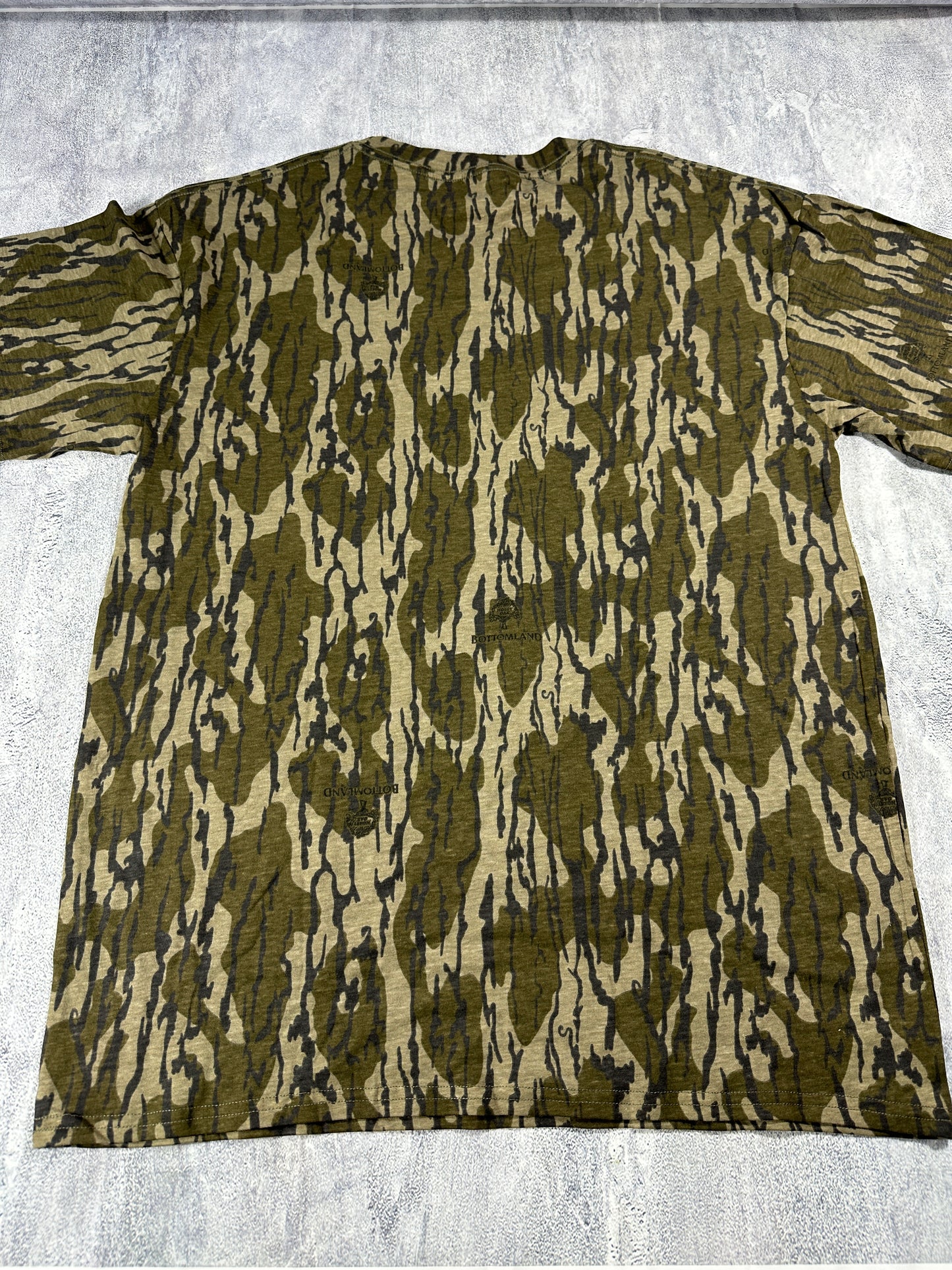 Mossy Oak Original Bottom Lands Camouflage Short Sleeve Shirt