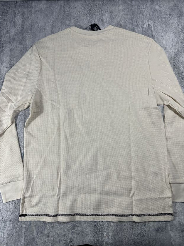 Kangol White Thermal Long Sleeve Shirt