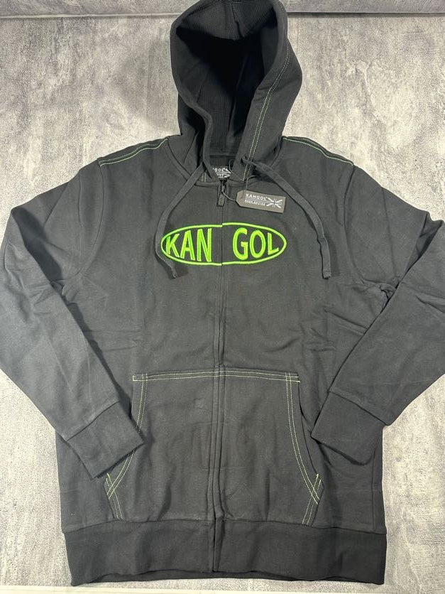 Kangol Black Zipper Jacket