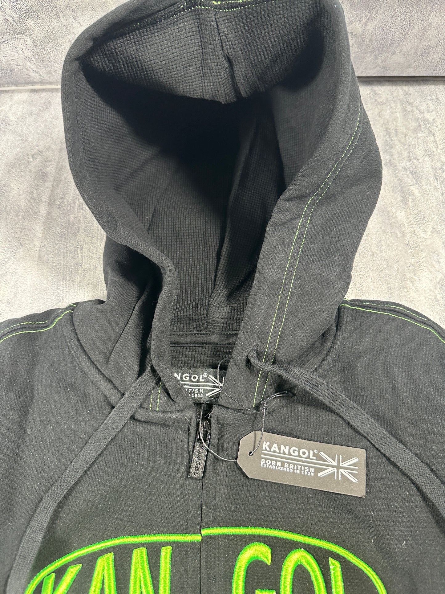 Kangol Black Zipper Jacket
