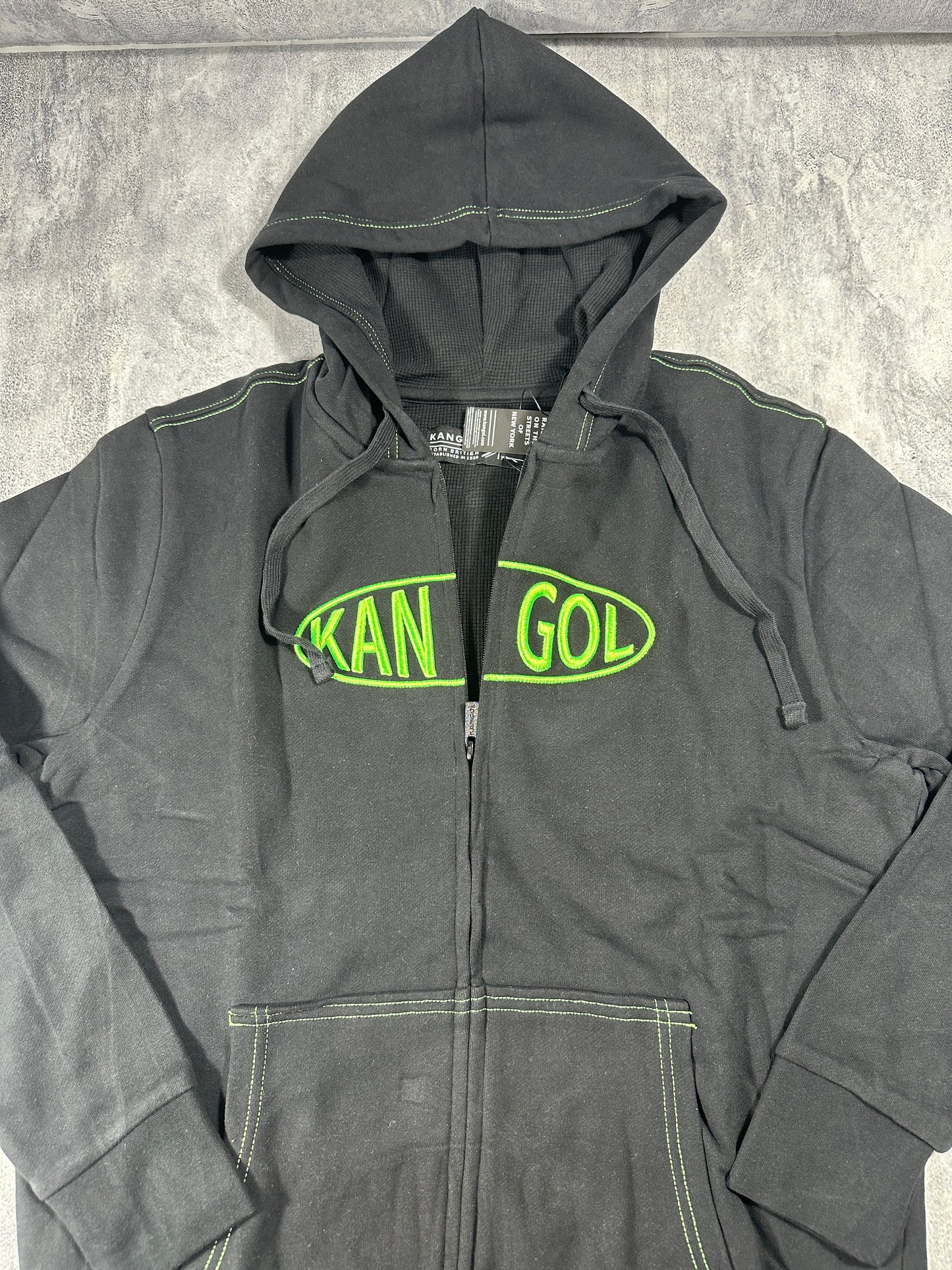 Kangol Black Zipper Jacket