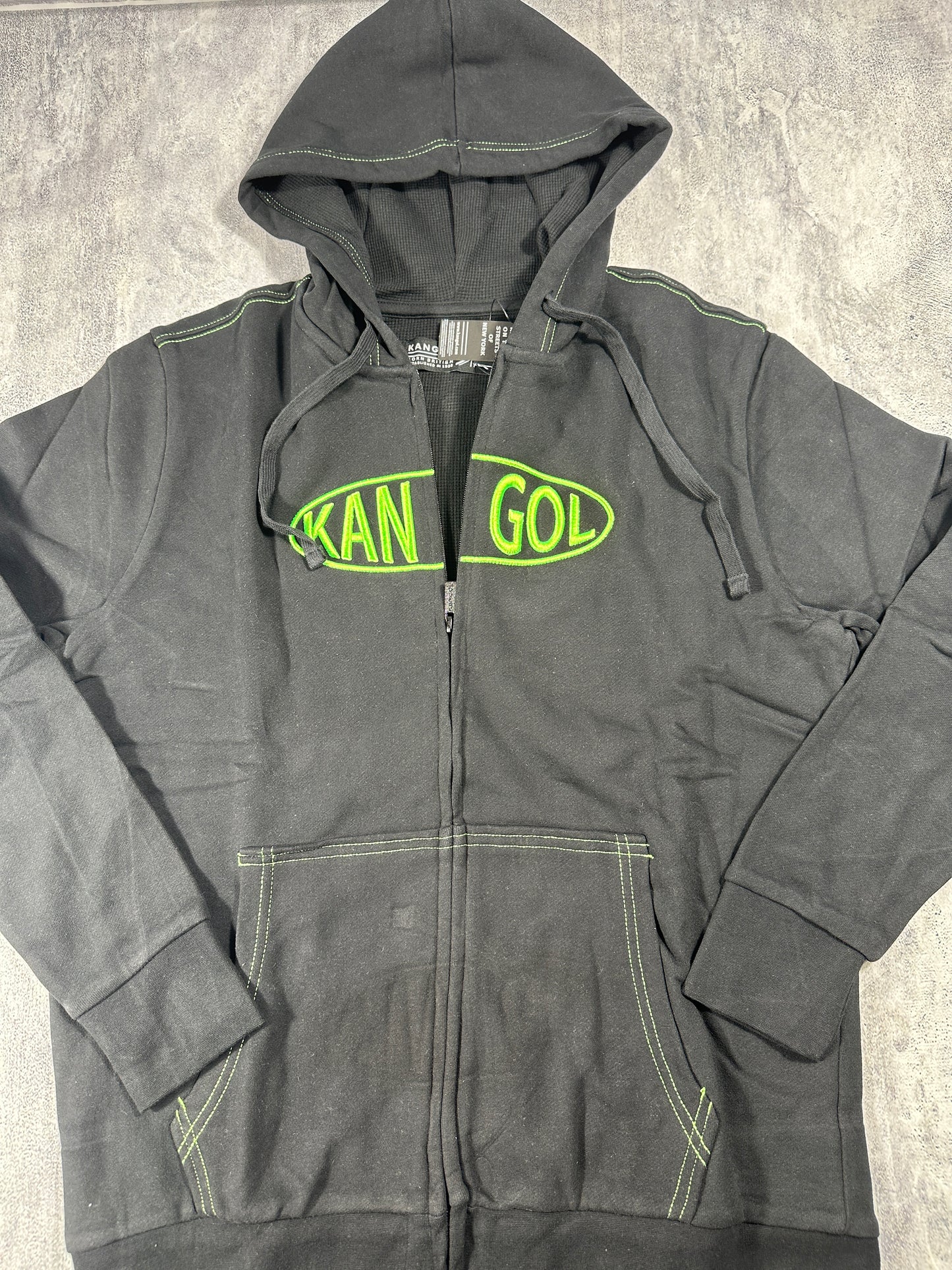 Kangol Black Zipper Jacket