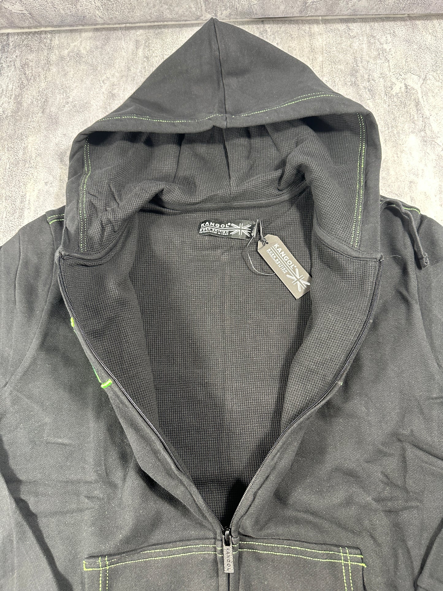 Kangol Black Zipper Jacket
