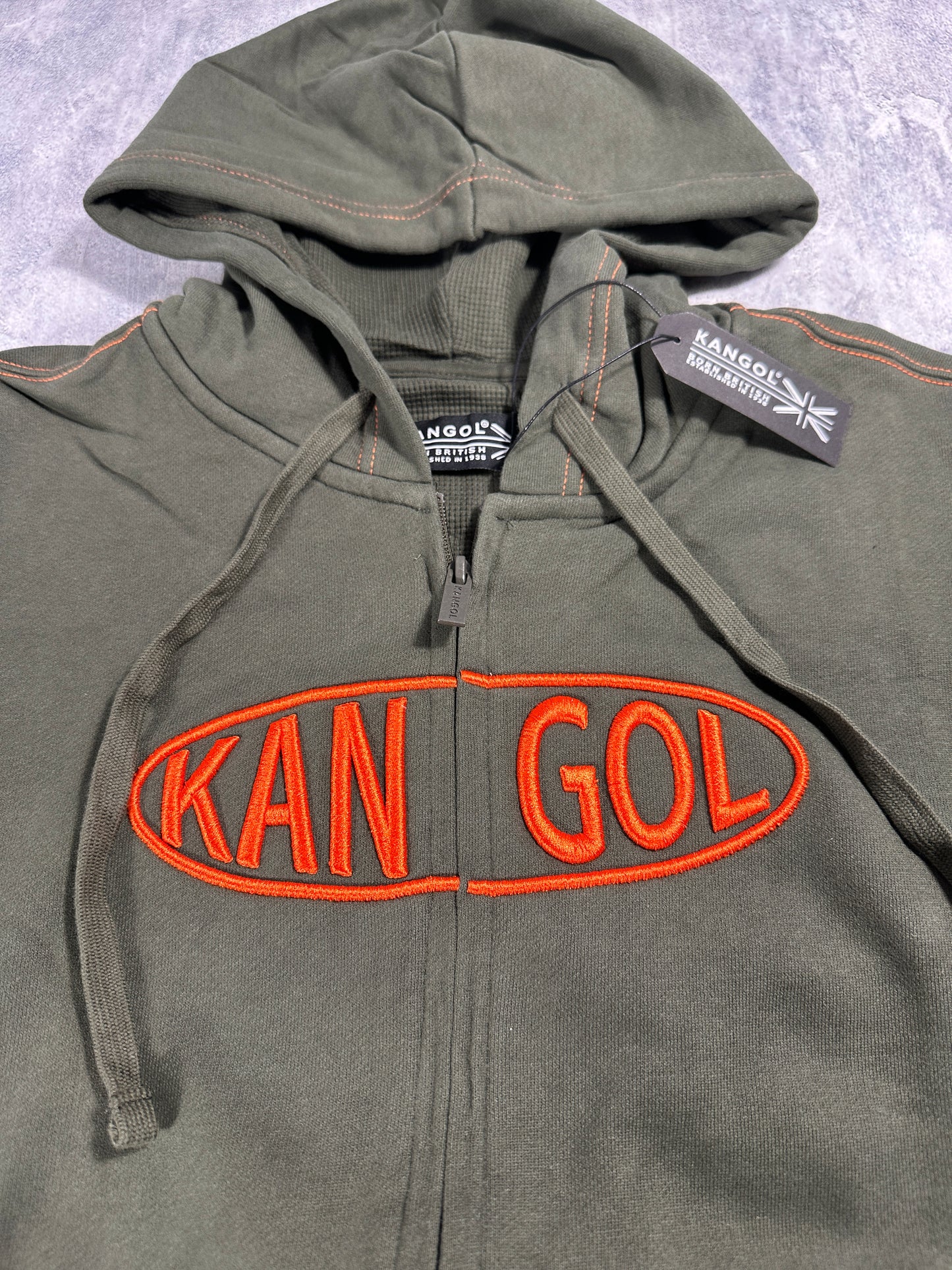Kangol Green Zipper Jacket