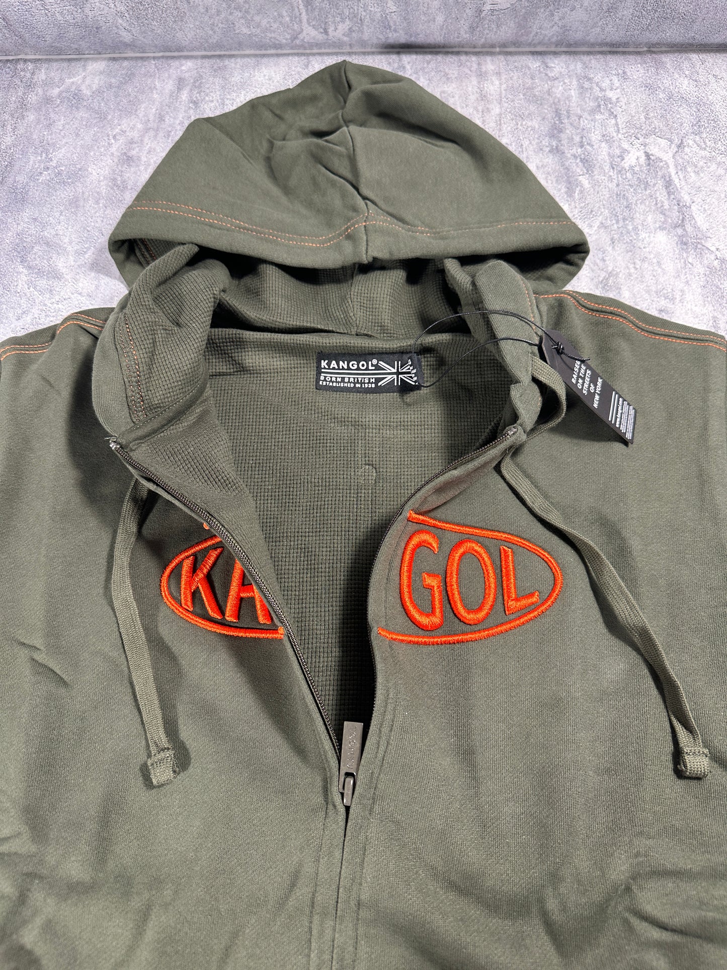 Kangol Green Zipper Jacket