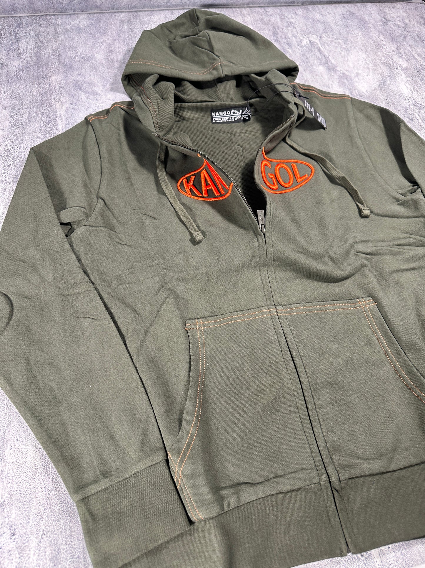 Kangol Green Zipper Jacket