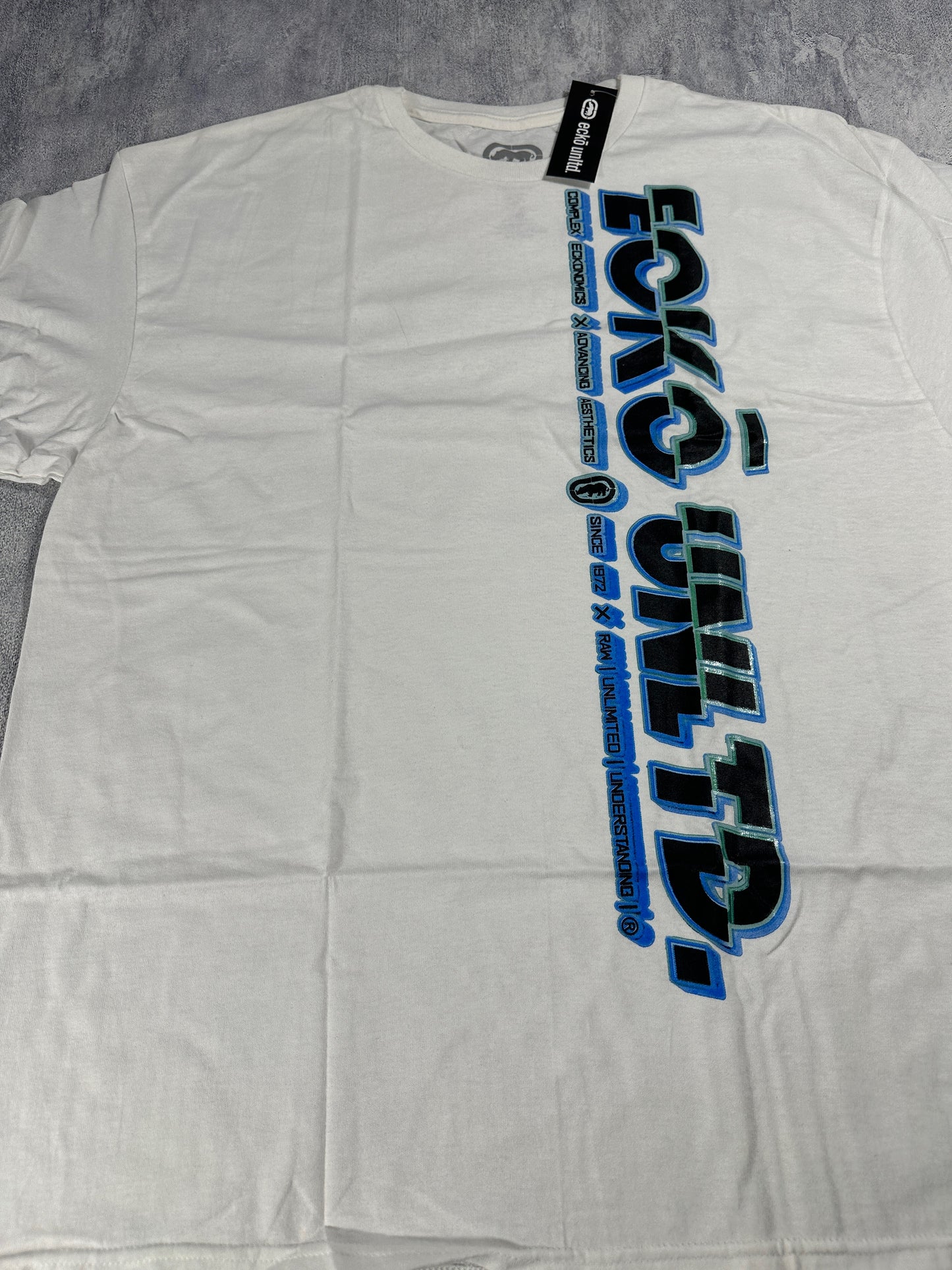 Ecko UNTLD Blue Logo Graphic T-shirt