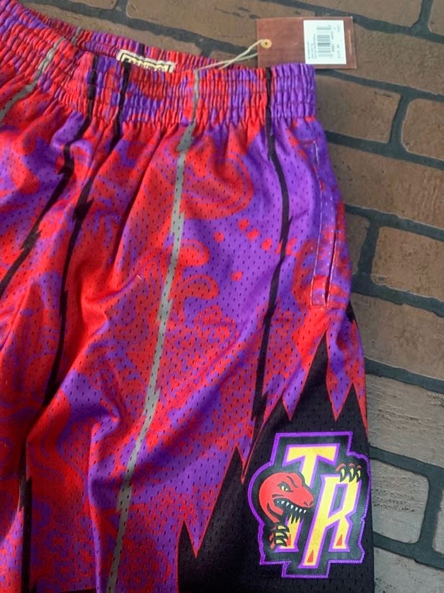 TORONTO RAPTORS Mitchell & Ness Swingman CNY 4.0 Basketball Shorts
