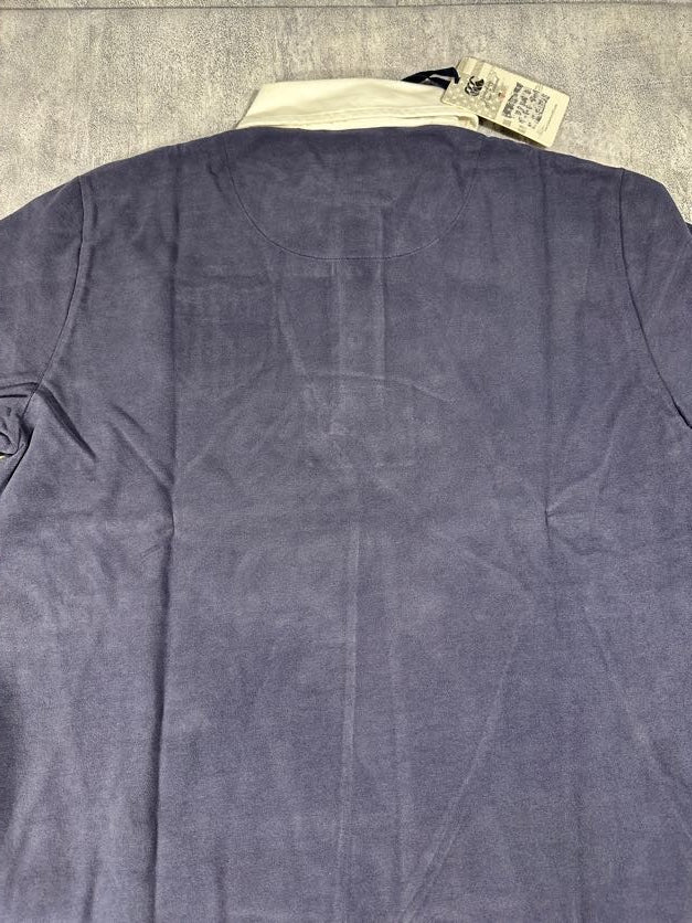 USA Canterbury Blue Rugby Polo Shirt