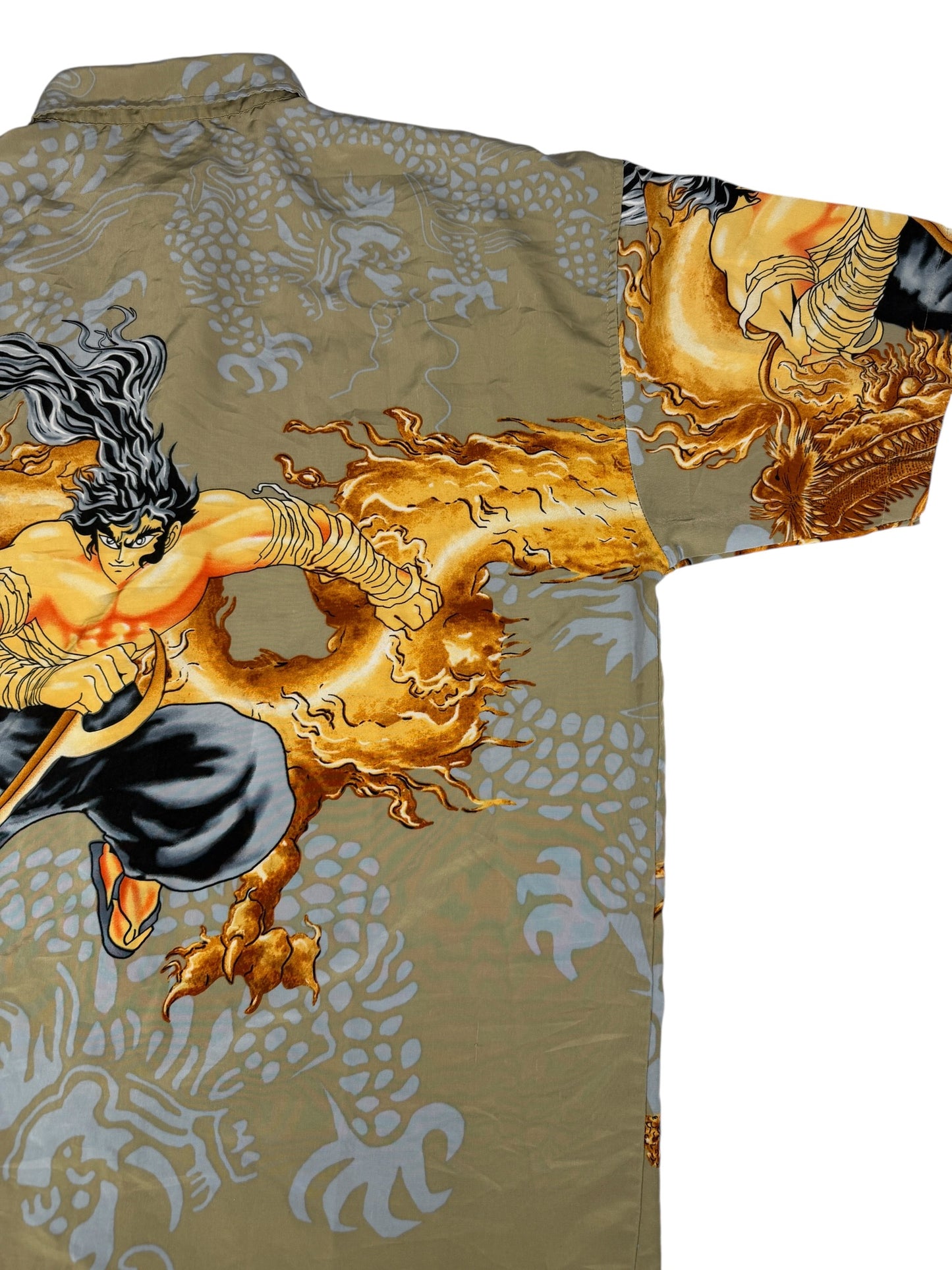 Taiga Dragon Warrior Button Up
