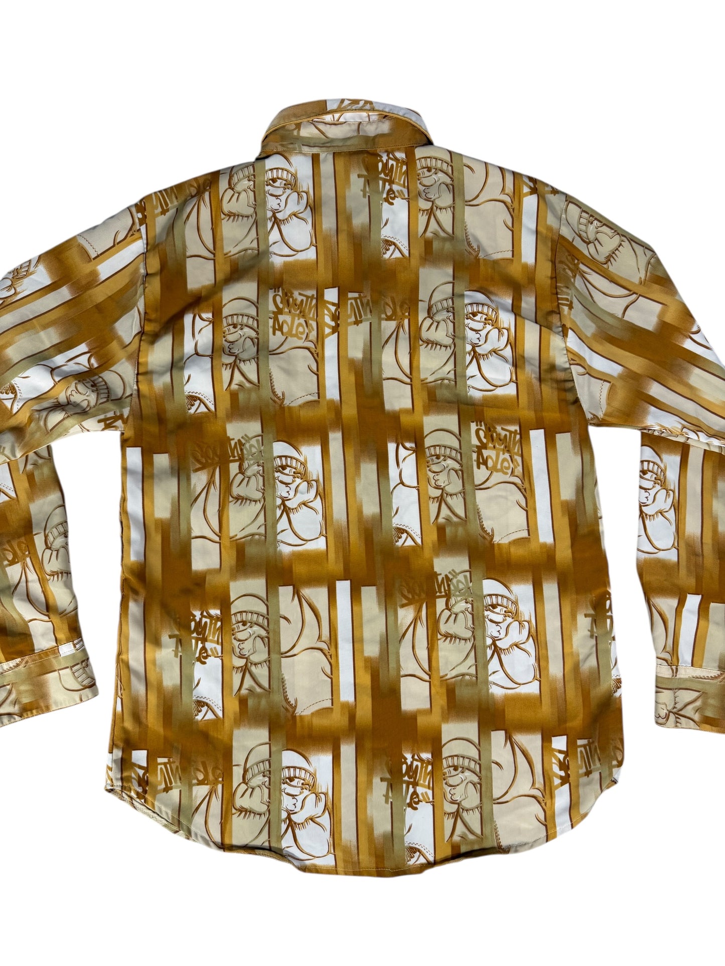 South Pole Golden Beanie Kid Long Sleeve Button Up