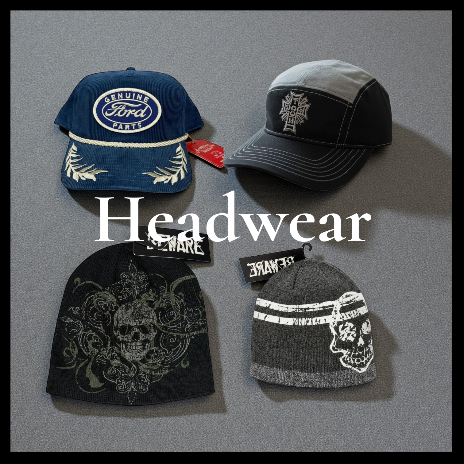 Headwear – Throwback Rack